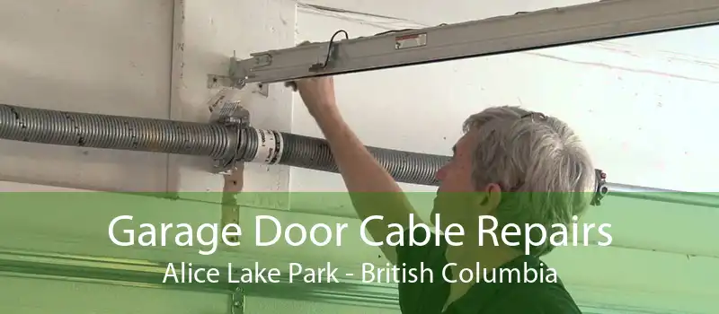 Garage Door Cable Repairs Alice Lake Park - British Columbia