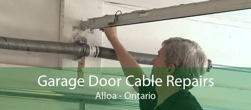 Garage Door Cable Repairs Alloa - Ontario
