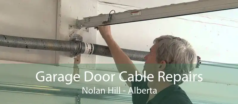 Garage Door Cable Repairs Nolan Hill - Alberta