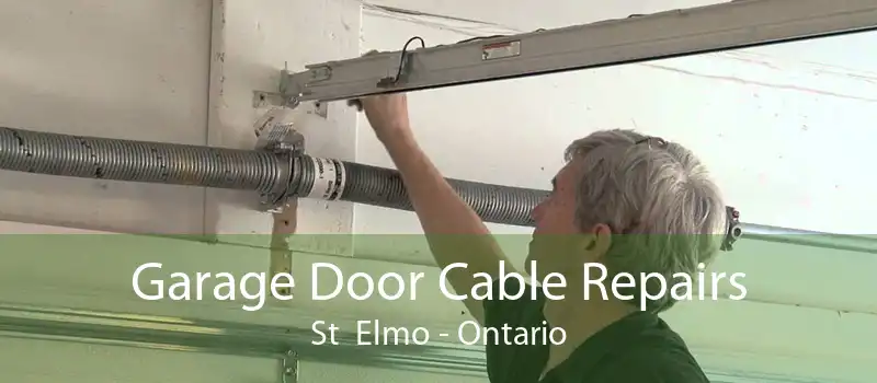 Garage Door Cable Repairs St  Elmo - Ontario