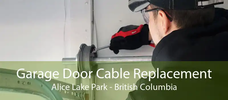 Garage Door Cable Replacement Alice Lake Park - British Columbia