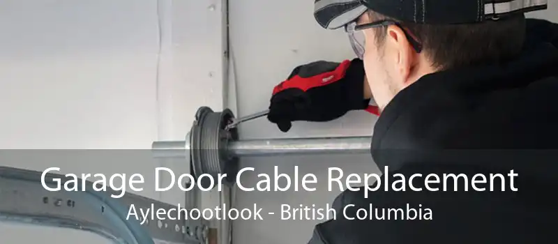 Garage Door Cable Replacement Aylechootlook - British Columbia