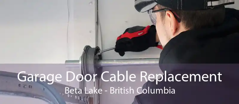 Garage Door Cable Replacement Beta Lake - British Columbia