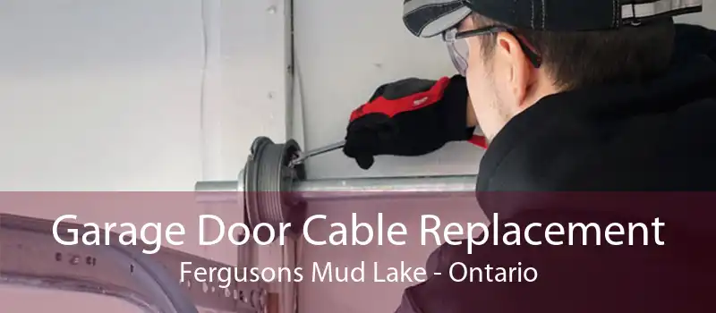 Garage Door Cable Replacement Fergusons Mud Lake - Ontario