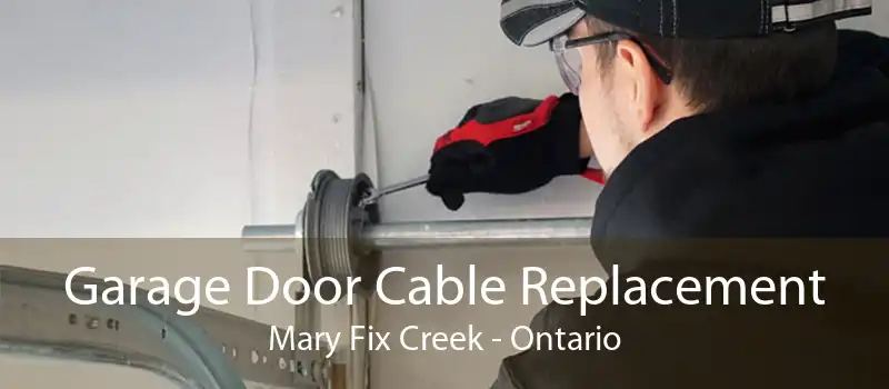 Garage Door Cable Replacement Mary Fix Creek - Ontario