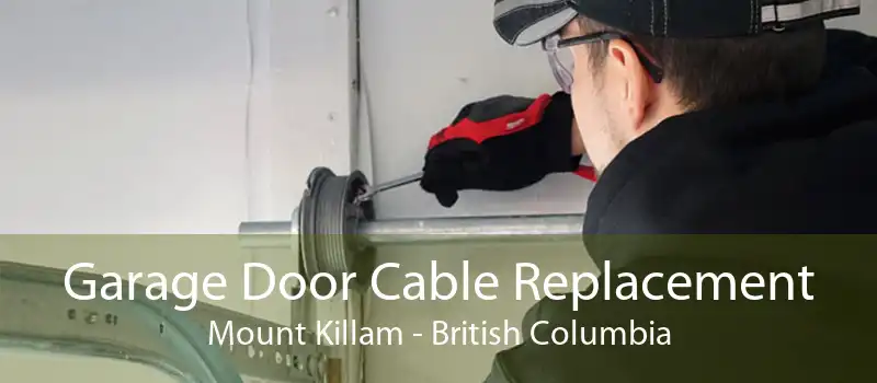 Garage Door Cable Replacement Mount Killam - British Columbia