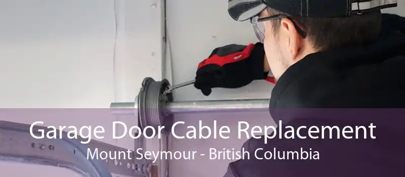 Garage Door Cable Replacement Mount Seymour - British Columbia