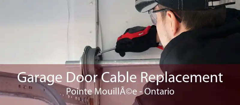 Garage Door Cable Replacement Pointe Mouillée - Ontario