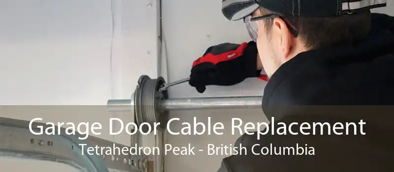 Garage Door Cable Replacement Tetrahedron Peak - British Columbia