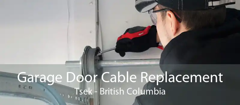 Garage Door Cable Replacement Tsek - British Columbia