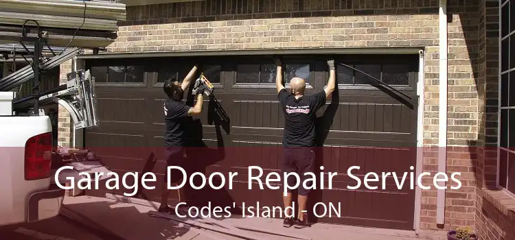 Garage Door Repair Services Codes' Island - ON