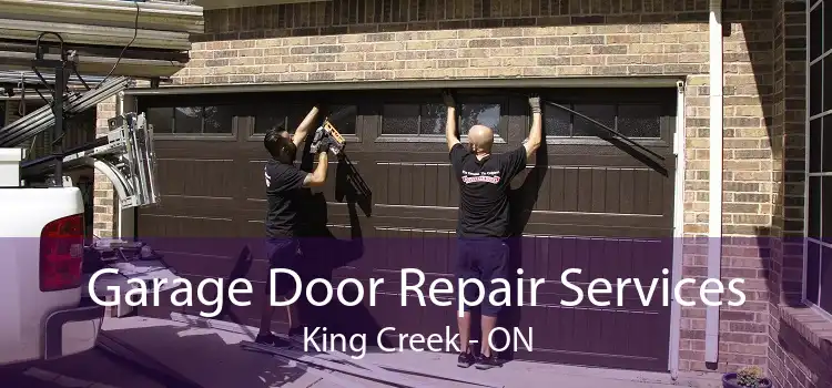 Garage Door Repair Services King Creek - ON