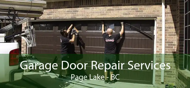 Garage Door Repair Services Page Lake - BC