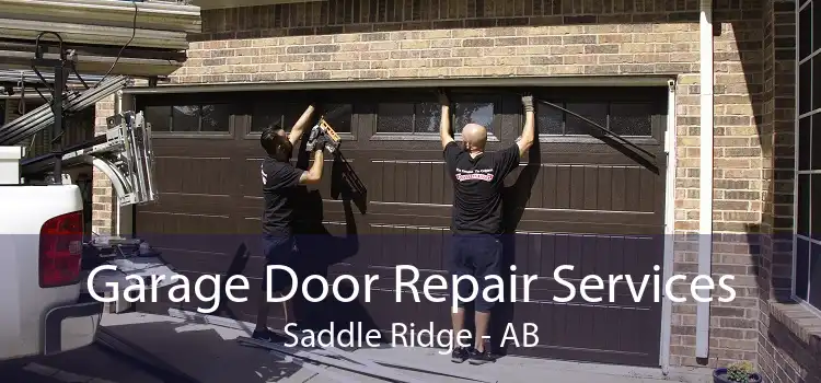 Garage Door Repair Services Saddle Ridge - AB