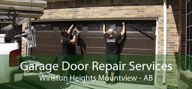 Garage Door Repair Services Winston Heights Mountview - AB