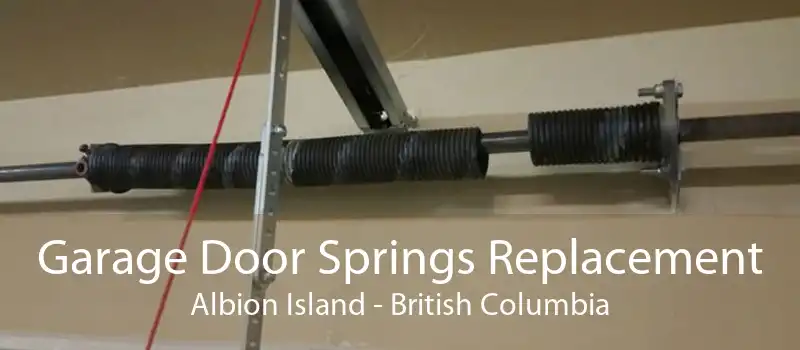 Garage Door Springs Replacement Albion Island - British Columbia