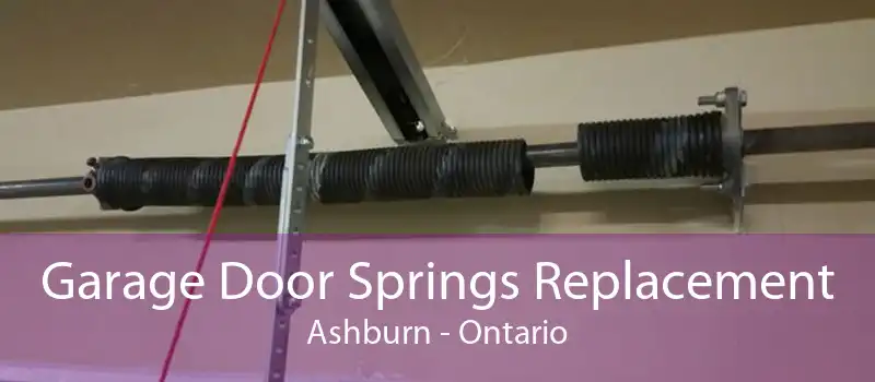 Garage Door Springs Replacement Ashburn - Ontario