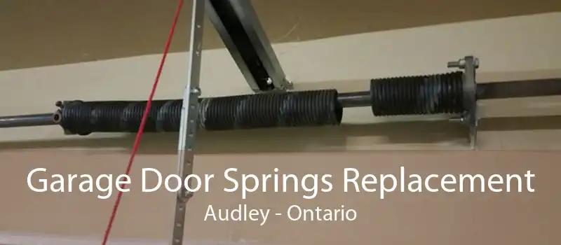 Garage Door Springs Replacement Audley - Ontario