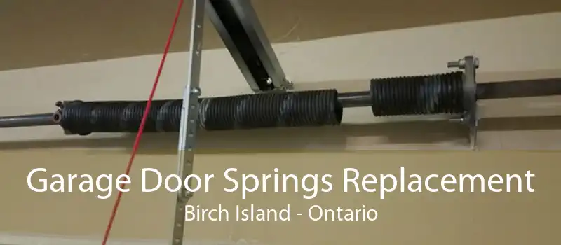 Garage Door Springs Replacement Birch Island - Ontario