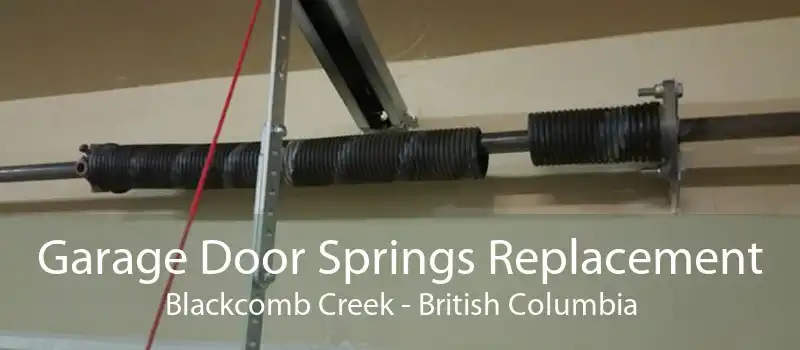 Garage Door Springs Replacement Blackcomb Creek - British Columbia