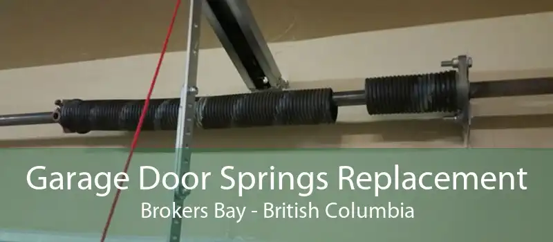 Garage Door Springs Replacement Brokers Bay - British Columbia