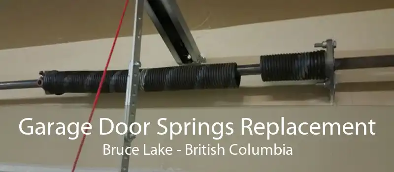 Garage Door Springs Replacement Bruce Lake - British Columbia