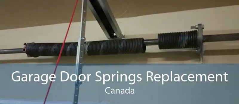 Garage Door Springs Replacement Canada