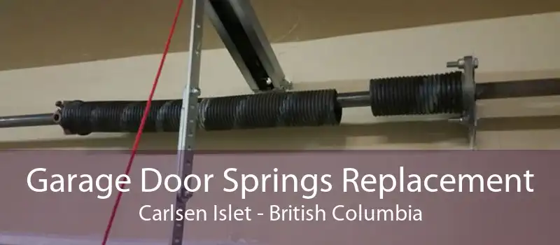 Garage Door Springs Replacement Carlsen Islet - British Columbia
