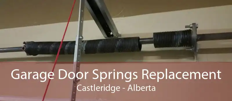 Garage Door Springs Replacement Castleridge - Alberta