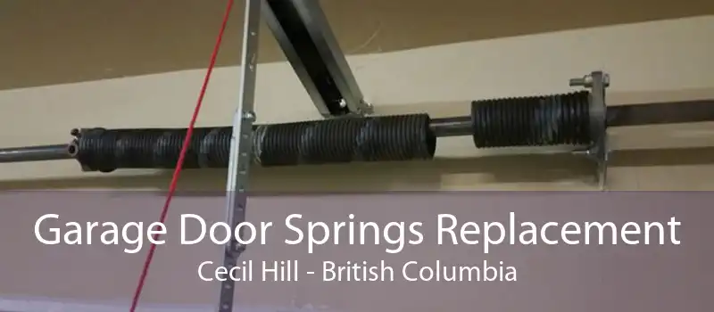 Garage Door Springs Replacement Cecil Hill - British Columbia