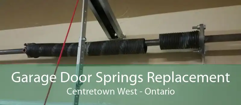 Garage Door Springs Replacement Centretown West - Ontario