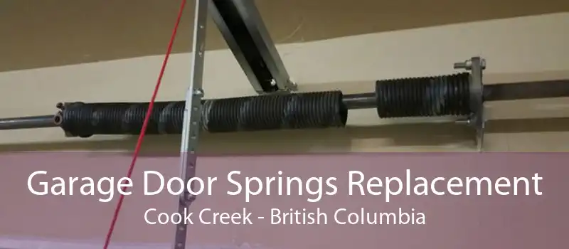 Garage Door Springs Replacement Cook Creek - British Columbia