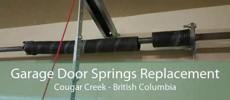 Garage Door Springs Replacement Cougar Creek - British Columbia