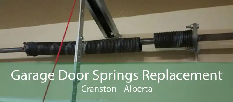 Garage Door Springs Replacement Cranston - Alberta
