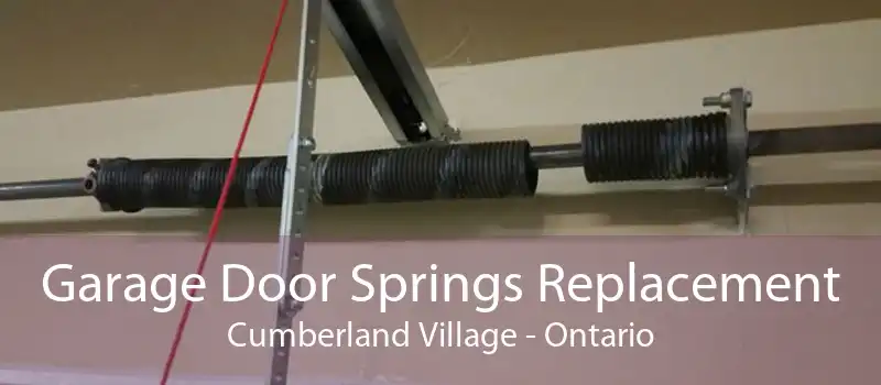 Garage Door Springs Replacement Cumberland Village - Ontario