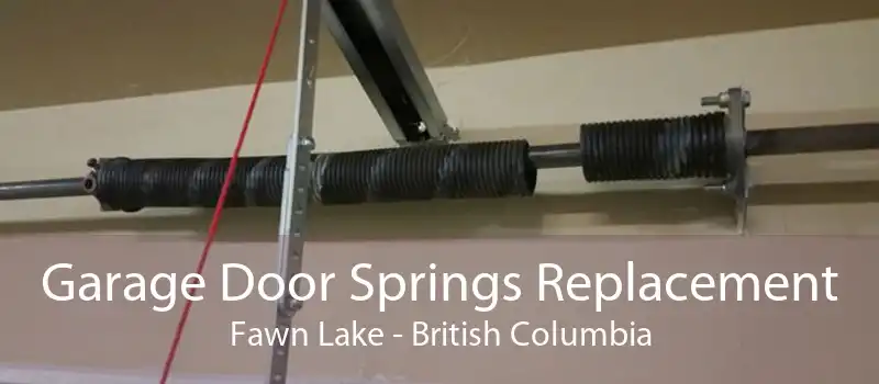 Garage Door Springs Replacement Fawn Lake - British Columbia