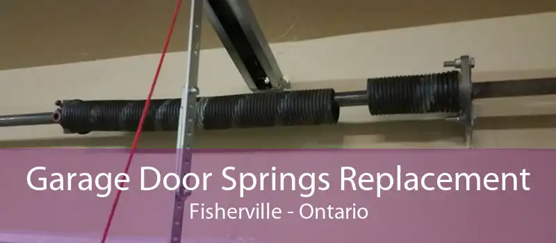 Garage Door Springs Replacement Fisherville - Ontario