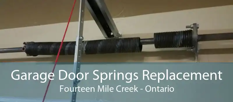 Garage Door Springs Replacement Fourteen Mile Creek - Ontario