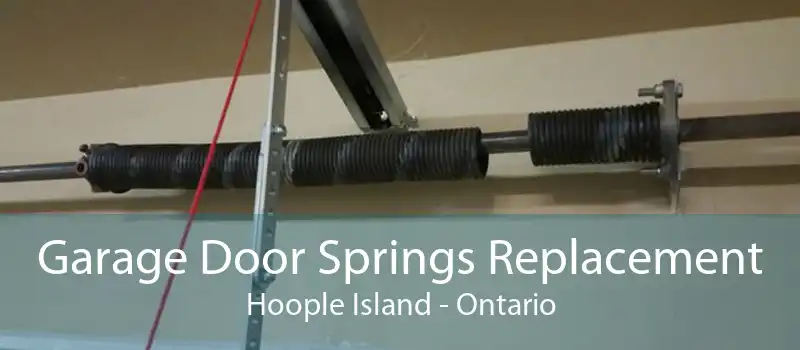 Garage Door Springs Replacement Hoople Island - Ontario