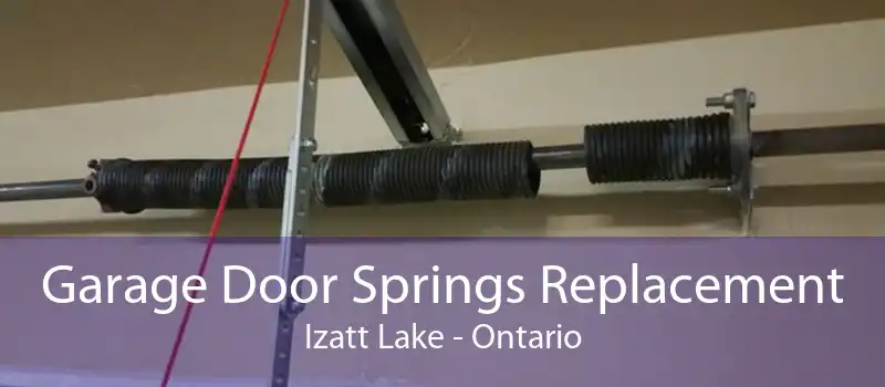Garage Door Springs Replacement Izatt Lake - Ontario