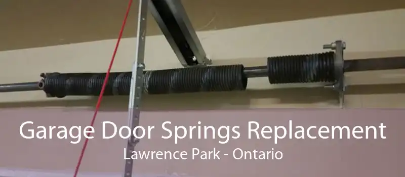 Garage Door Springs Replacement Lawrence Park - Ontario