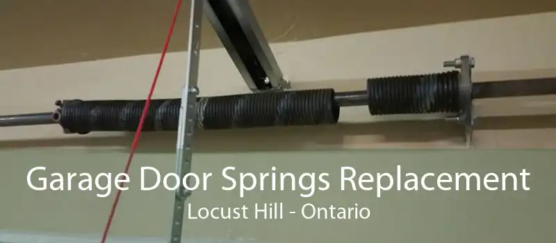 Garage Door Springs Replacement Locust Hill - Ontario