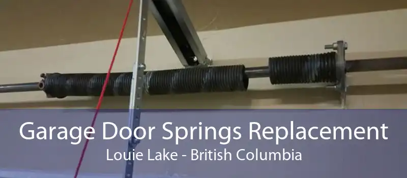 Garage Door Springs Replacement Louie Lake - British Columbia