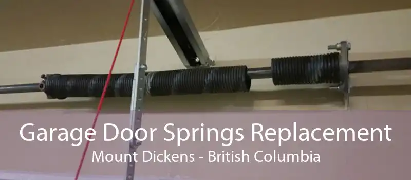 Garage Door Springs Replacement Mount Dickens - British Columbia