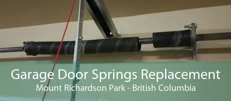 Garage Door Springs Replacement Mount Richardson Park - British Columbia