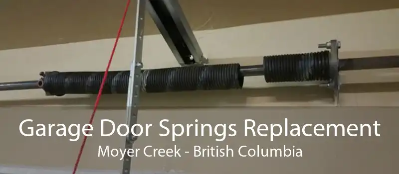 Garage Door Springs Replacement Moyer Creek - British Columbia