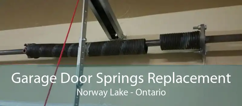 Garage Door Springs Replacement Norway Lake - Ontario