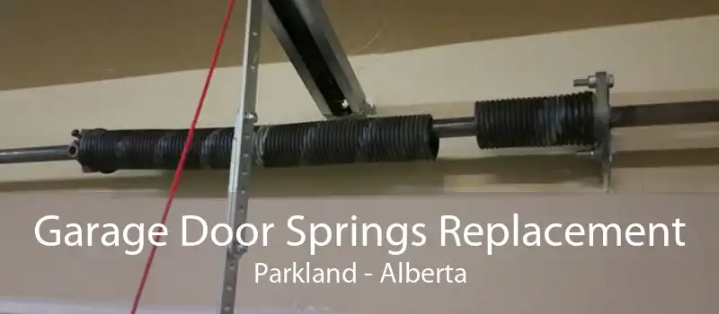Garage Door Springs Replacement Parkland - Alberta