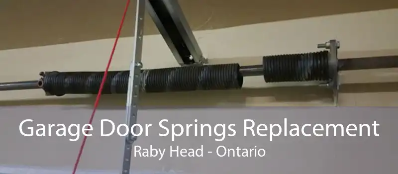 Garage Door Springs Replacement Raby Head - Ontario