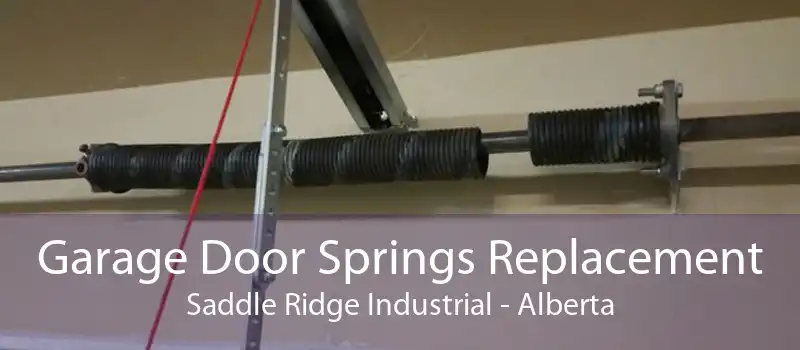 Garage Door Springs Replacement Saddle Ridge Industrial - Alberta